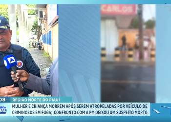 Polícia realiza mais prisões em caso que terminou com mãe e bebê mortos atropelados após fuga de bandidos no Piauí