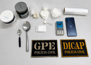 Polícia Civil prende homem flagrado com cocaína e outra substância dentro de casa no Maranhão