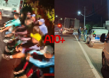 Polícia flagra embarcação com cigarros estrangeiros contrabandeados e prende 15 suspeitos no litoral do Piauí