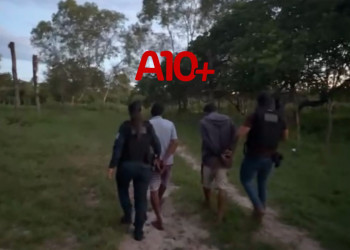 Dupla é presa após tentar matar rival a tiros no interior do Piauí; outros três suspeitos conseguiram fugir