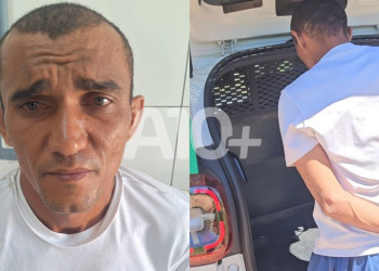 Suspeito de agredir esposa, policiais e tentar enforcar o próprio filho de 5 anos é preso em Teresina