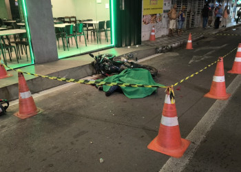 Motociclista morre após ser atropelado por caminhão na região do Dirceu, em Teresina
