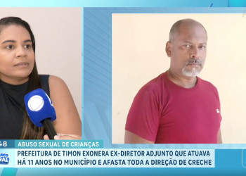 Secretária conta que diretor preso por abuso sexual em creche de Timon-MA atuava há 11 anos na rede municipal; VÍDEO!