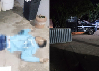 Homem é executado a tiros em via pública próximo de bar no interior do Piauí