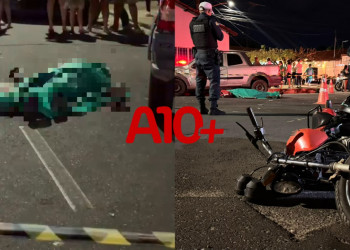 Acidente entre moto e carro deixa homem morto na zona Norte de Teresina
