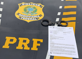 PRF cumpre mandado e prende suspeito de tráfico de drogas durante festa junina no Sul do Piauí