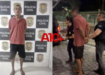 Condenado a mais de 10 anos de prisão por roubo no Maranhão é preso pela polícia no Centro de Teresina