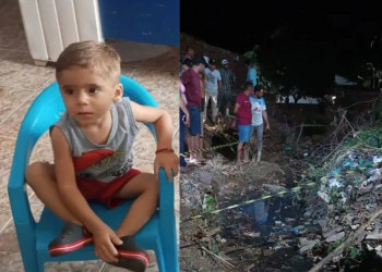 Menino de 2 anos é encontrado morto dentro de esgoto no interior do Piauí; polícia investiga