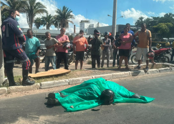 Jovem morre em acidente de moto na Av. Henry Wall de Carvalho, zona Sul de Teresina