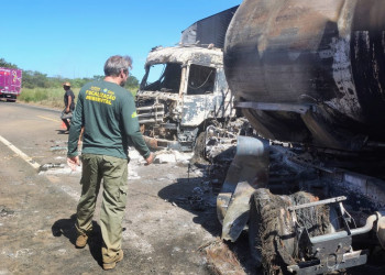 Semarh descarta danos ambientais significativos após explosão de veículos com carga perigosa na BR-316