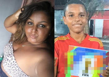 Mãe e filho morrem em grave acidente entre motocicleta e caminhonete em rodovia do interior do Piauí