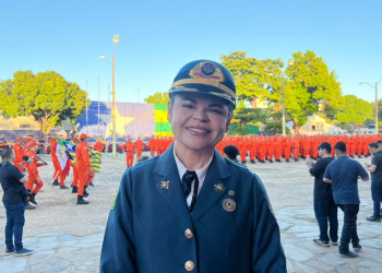 Corpo de Bombeiros do Piauí promove primeira mulher ao posto de coronel em 82 anos