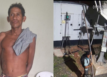 Suspeito de série de furtos de fios e cobre é preso pela polícia na zona Sul de Teresina