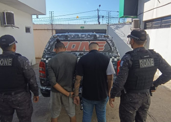 Suspeitos são presos durante Operação Raio na zona Leste de Teresina