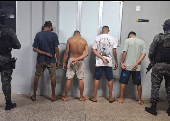 Polícia realiza ação e prende quatro homens em Teresina; três deles estão envolvidos em dois homicídios