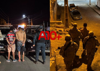 Polícia prende dupla suspeita de tentar executar mulher a tiros no interior do Piauí