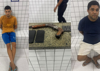 Dupla tenta fugir, mas é presa com arma de fabricação artesanal durante abordagem no Litoral do Piauí