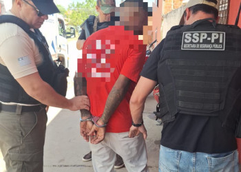 SSP-PI cumpre mandado de prisão contra suspeito de violência doméstica em Teresina