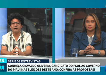 À TV Antena 10, Gisvaldo Oliveira propõe reverter a privatização da gestão dos hospitais públicos, priorizar pequenos produtores e muito mais; VÍDEO!