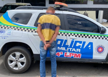 Homem embriagado é preso após ameaçar ex-companheira e portar arma artesanal no Piauí