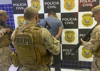 Polícia Militar prende suspeito de matar idoso com vários tiros no interior do Piauí
