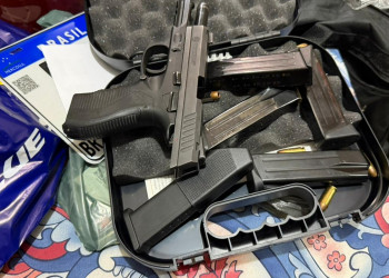 Operação contra organizações criminosas apreende arma, munições e equipamentos em Teresina-PI e Timon-MA