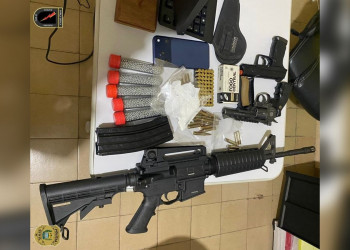 Fuzil de uso restrito e munições são apreendidos durante operação no interior do Piauí