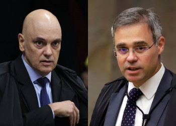 Alexandre de Moraes e André Mendonça batem boca após decisão sobre mensagens de Daniel Vorcaro