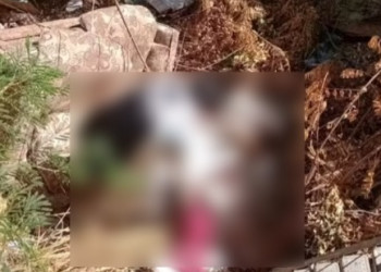 Corpo de mulher amarrado e enrolado em lençóis é encontrado em matagal no Piauí