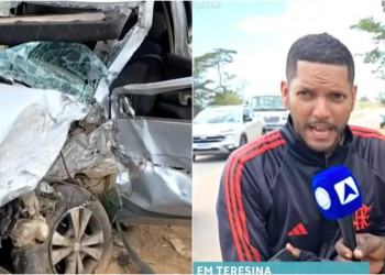 Acidente envolvendo veículos deixa feridos na Estrada da Alegria, em Teresina; motociclista dá detalhes
