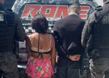 Casal é conduzido após PM encontrar 170 invólucros de crack em mochila em Teresina; homem alegou ser motorista de app