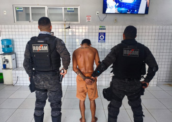 Homem é preso após ameaçar pessoas e efetuar disparo de arma de fogo no terraço da casa da mãe no Piauí