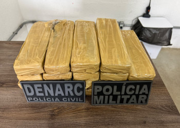 Polícia apreende 14 kg de maconha durante operação integrada em Teresina