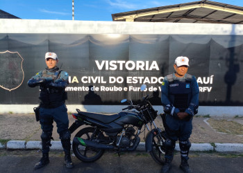 PM recupera moto com restrição de furto em SP na zona Sul de Teresina