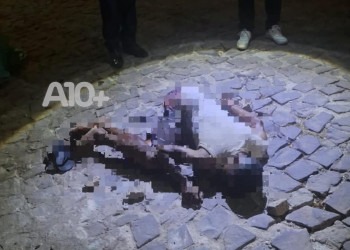 Homem é morto a facadas na zona Norte de Teresina; rastro de sangue leva polícia até casa