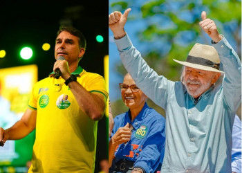 Flávio Bolsonaro (PL) e Lula (PT) disputam segundo turno das eleições pela Presidência da República