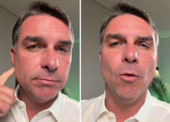 Propaganda eleitoral de Flávio vai ao ar sem som e candidato diz: ‘Não vão me calar’