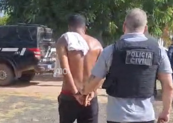 No Piauí, homem debocha de oficial de Justiça e diz que nem 50 viaturas o levariam preso; foi detido