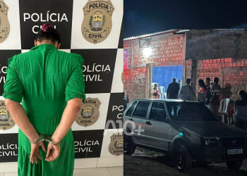 Mulher é presa suspeita de mandar matar ex-marido a tiros após não aceitar fim do relacionamento no Piauí