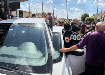 Empresário é baleado no peito durante tentativa de homicídio no Centro de Picos, Piauí