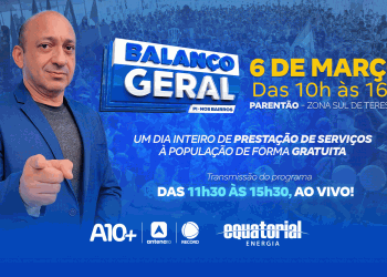 TV Antena 10 / RECORD Piauí realiza 1ª edição do “Balanço Geral Nos Bairros”; dia 6 de março no Parentão, em Teresina
