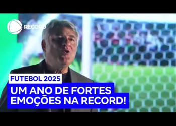 Cleber Machado celebra a relação histórica da RECORD com o futebol e anuncia um ano cheio de emoções