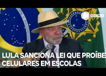 Lula sanciona lei que proíbe celulares em escolas públicas e particulares do Brasil