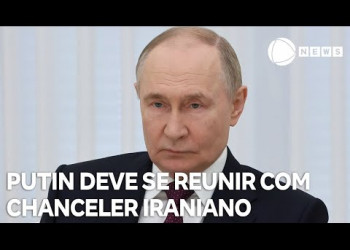Putin deve se reunir com chanceler iraniano em Moscou
