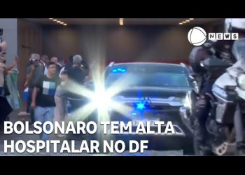 Bolsonaro tem alta hospitalar e volta a cumprir pena na PF