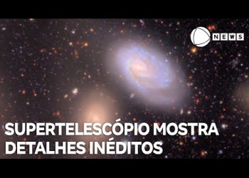 Supertelescópio mostra detalhes inéditos do universo