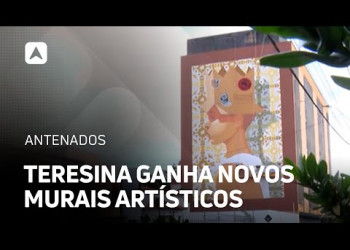 Teresina ganha novos murais artísticos com a terceira edição do festival retalho