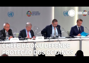 Conferência dos Oceanos: chefe da ONU defende assinatura de pacto internacional