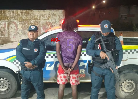 Suspeito de tentar matar o próprio avô por espancamento é preso pela polícia no interior do Piauí