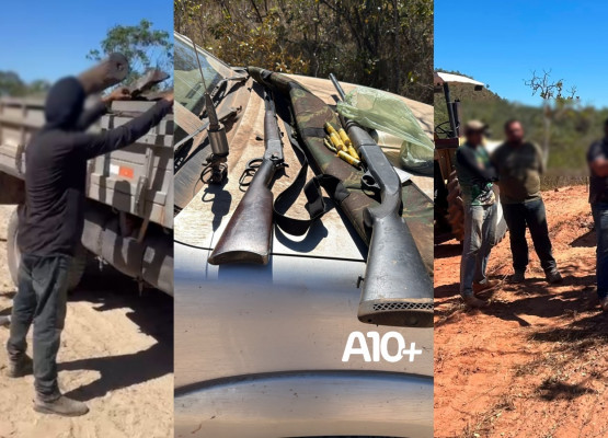Grupo armado suspeito de cercar propriedade e fazer ameaças contra morador é preso pela PM no Piauí